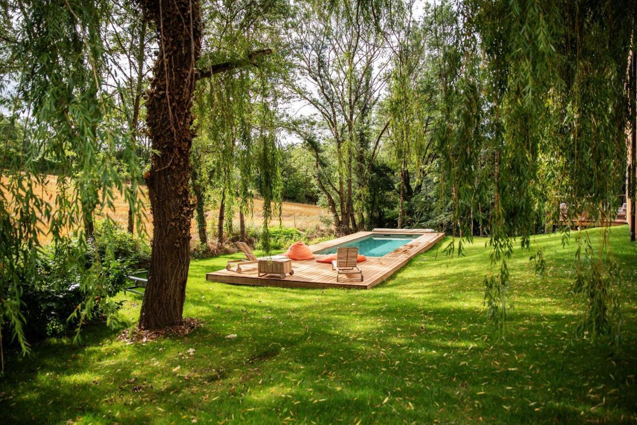 Dans Les Arbres Bed & Breakfast Lanta Exterior foto