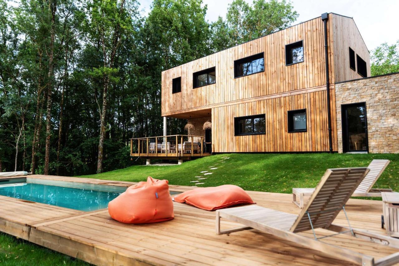 Dans Les Arbres Bed & Breakfast Lanta Exterior foto