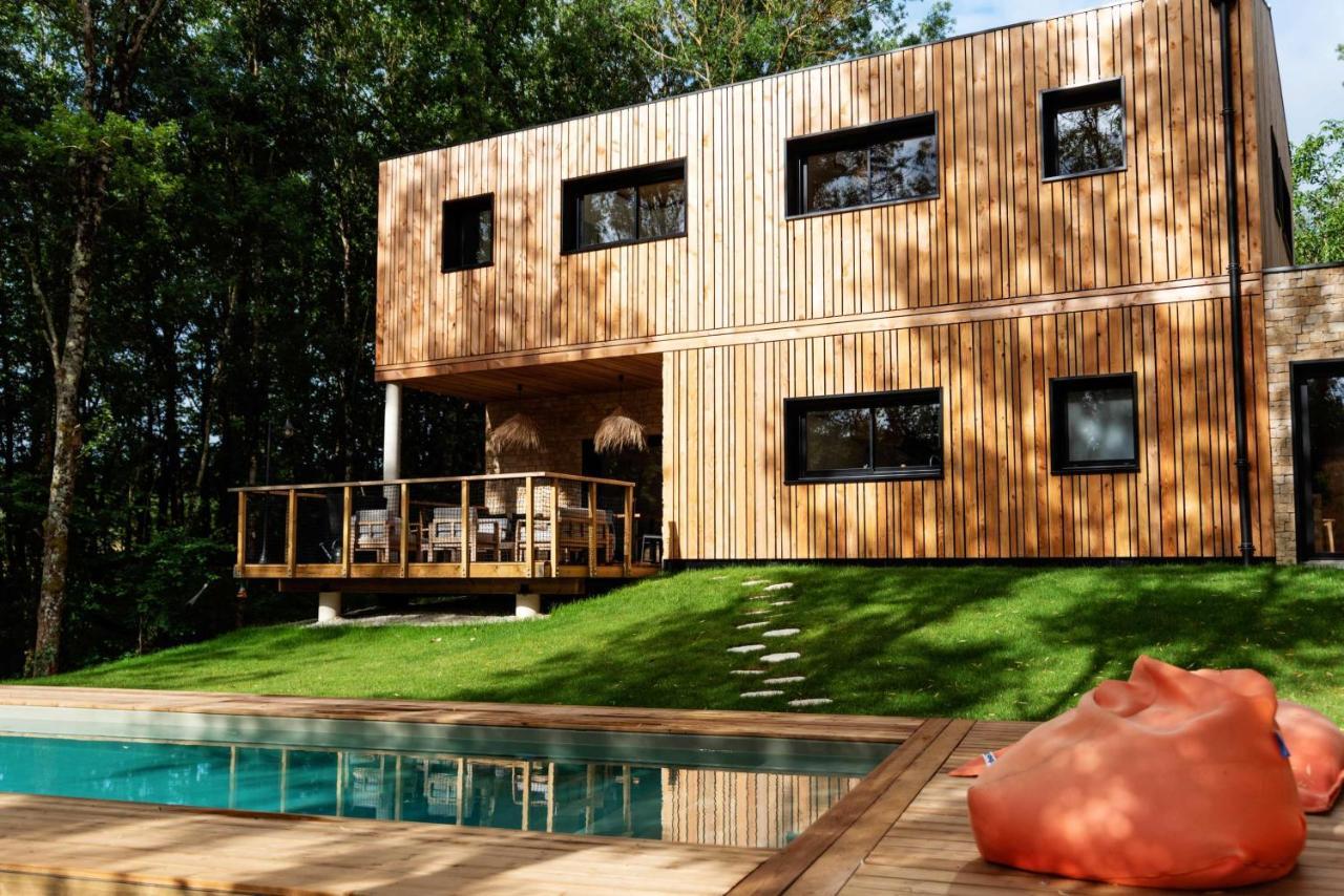 Dans Les Arbres Bed & Breakfast Lanta Exterior foto