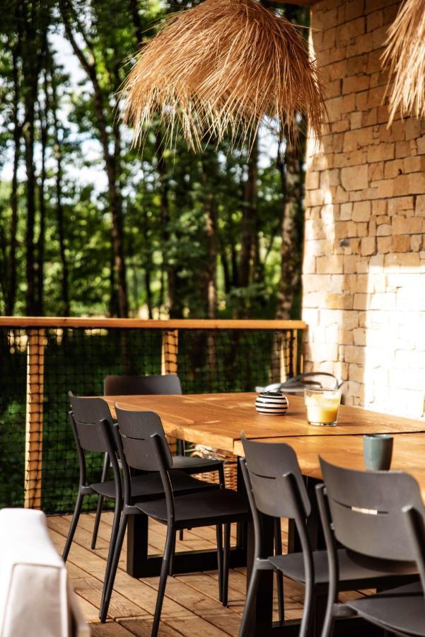 Dans Les Arbres Bed & Breakfast Lanta Exterior foto