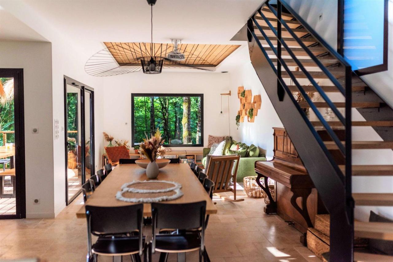 Dans Les Arbres Bed & Breakfast Lanta Exterior foto